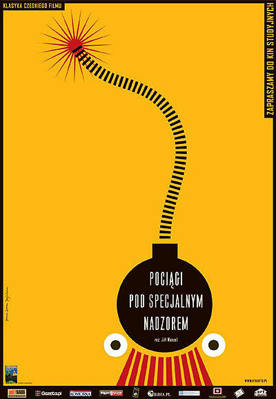 Поезда под пристальным наблюдением (1966) постер